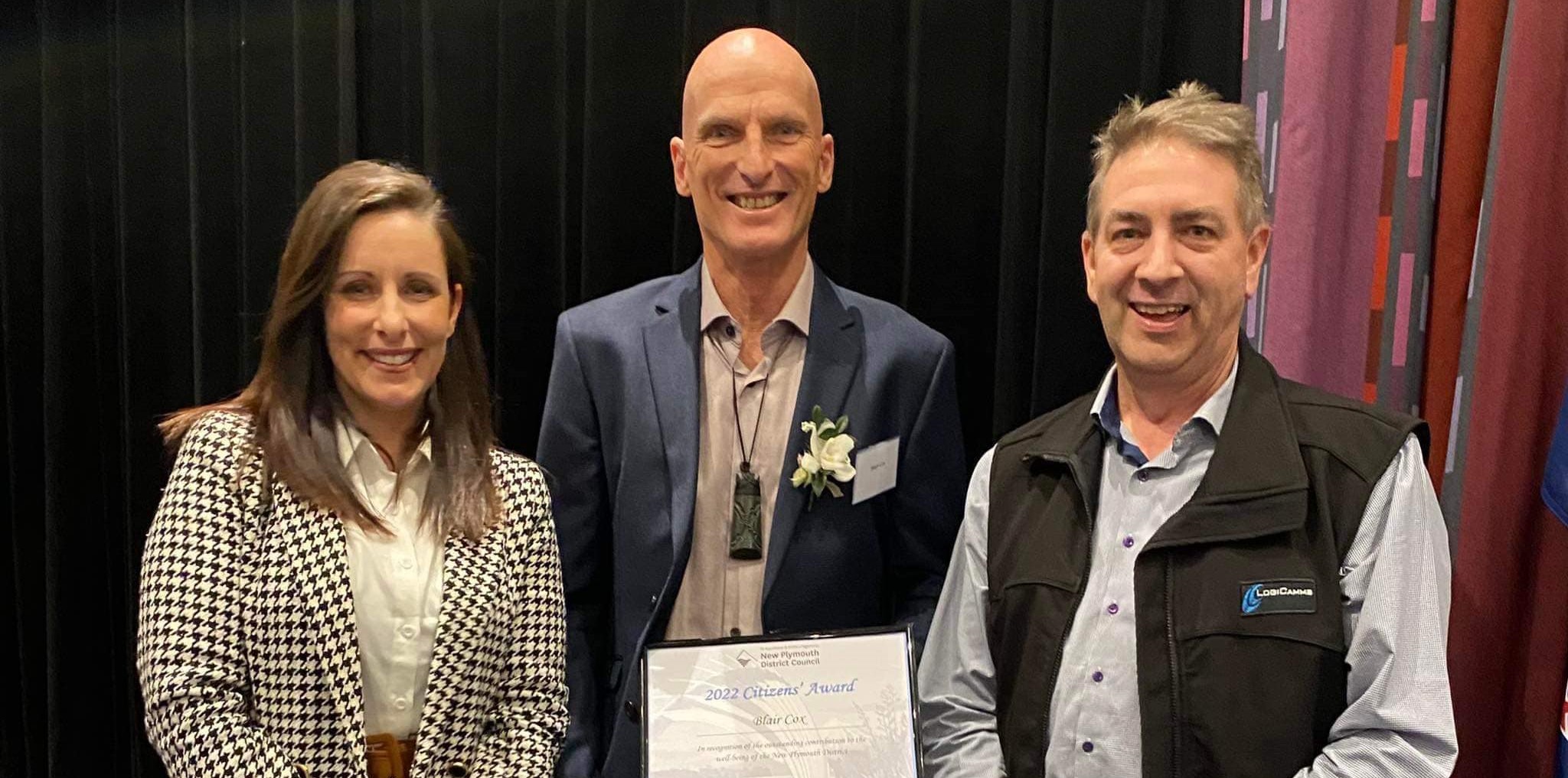 Trails Trust Patron recognised with Citizen’s Award | Taranaki Trails